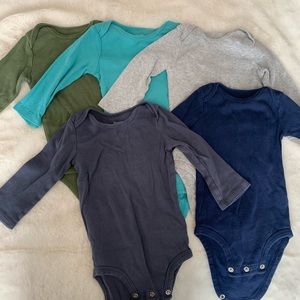 5 Long Sleeve Onesies